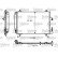 Condenser, air conditioning 817824 Valeo, Thumbnail 2