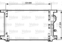 Condenser, air conditioning 818034 Valeo