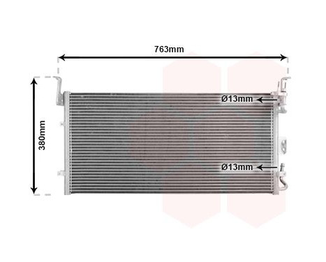 Condenser, air conditioning 82005083 International Radiators, Image 2