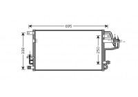 Condenser, air conditioning 82005156 International Radiators