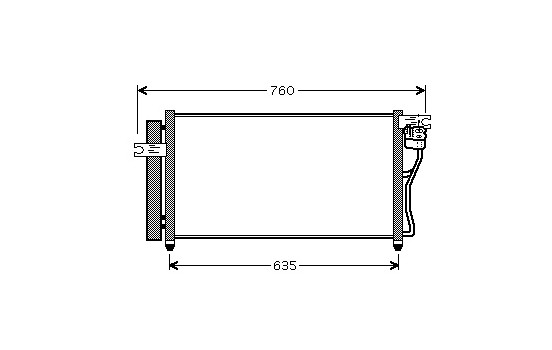 Condenser, air conditioning 82005178 International Radiators