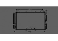 Condenser, air conditioning 82005220 International Radiators