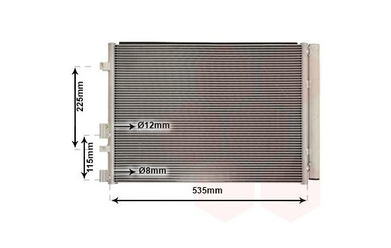 Condenser, air conditioning 82015711 International Radiators