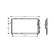 Condenser, air conditioning 83005014 International Radiators