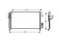 Condenser, air conditioning 83005061 International Radiators