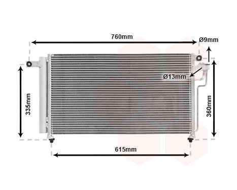 Condenser, air conditioning 83005081 International Radiators, Image 2