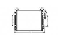 Condenser, air conditioning 83005100 International Radiators