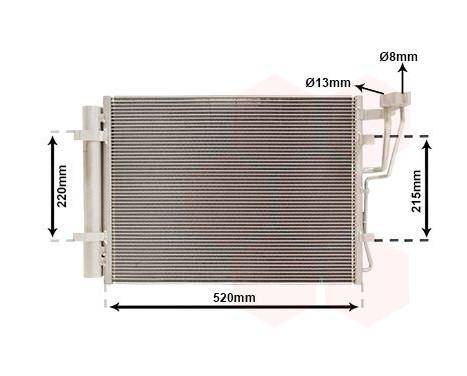 Condenser, air conditioning 83005198 International Radiators, Image 2