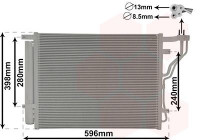 Condenser, air conditioning 83015701 International Radiators