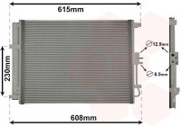 Condenser, air conditioning 83015702 International Radiators Plus
