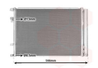 Condenser, air conditioning 83015708 International Radiators
