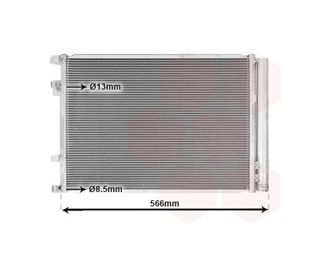Condenser, air conditioning 83015708 International Radiators