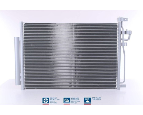 Condenser, air conditioning 940010 Nissens, Image 7