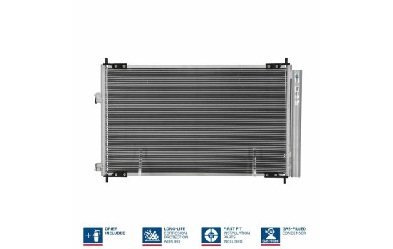 Condenser, air conditioning 940021 Nissens, Image 3
