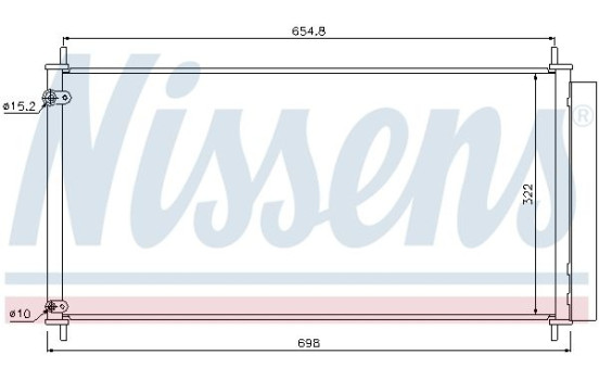 Condenser, air conditioning 940036 Nissens, Image 6