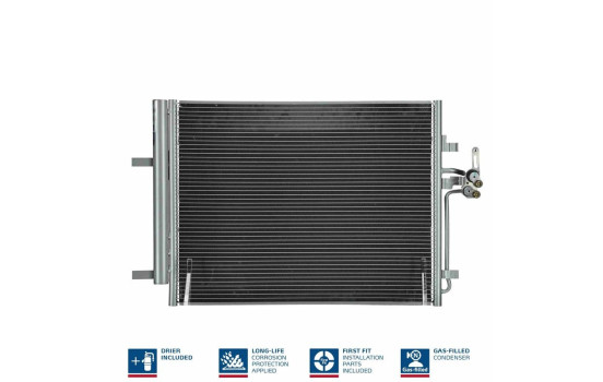 Condenser, air conditioning 940043 Nissens, Image 3