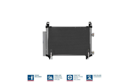 Condenser, air conditioning 940050 Nissens, Image 3