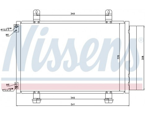 Condenser, air conditioning 940079 Nissens, Image 6