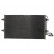 Condenser, air conditioning 940086 Nissens