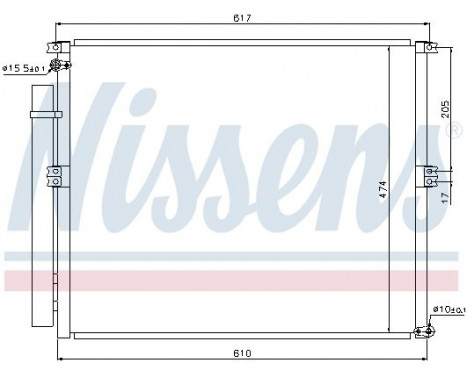Condenser, air conditioning 940106 Nissens, Image 6