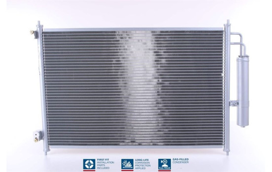Condenser, air conditioning 940121 Nissens, Image 7