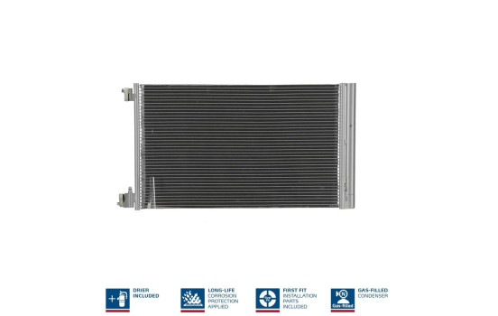 Condenser, air conditioning 940124 Nissens, Image 3