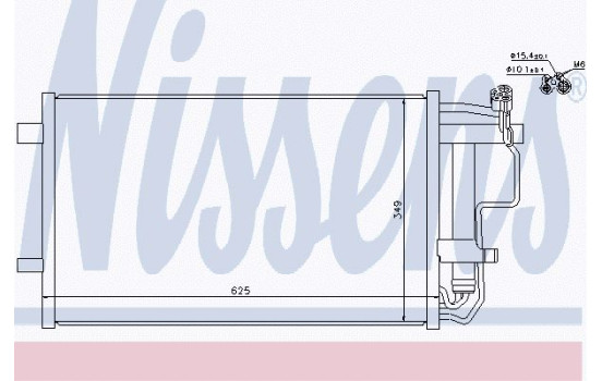 Condenser, air conditioning 940149 Nissens, Image 7