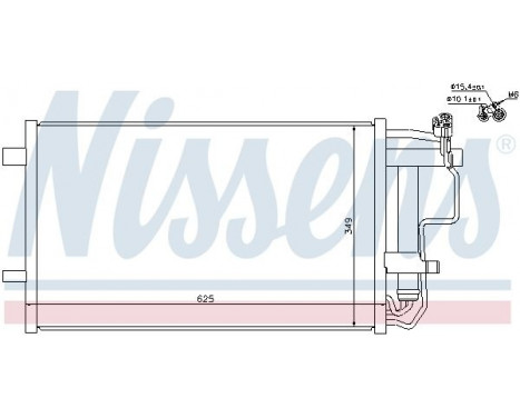 Condenser, air conditioning 940149 Nissens, Image 6