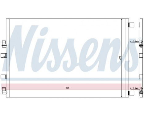 Condenser, air conditioning 940152 Nissens, Image 6
