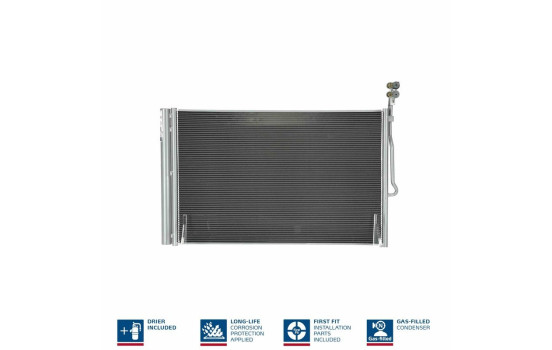 Condenser, air conditioning 940157 Nissens, Image 2