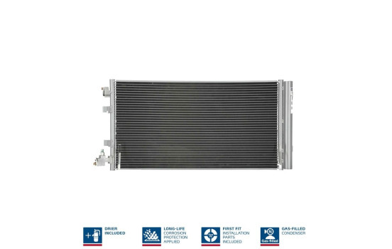 Condenser, air conditioning 940160 Nissens, Image 3