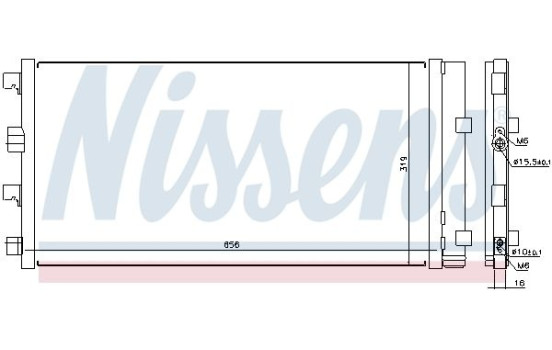 Condenser, air conditioning 940161 Nissens, Image 2