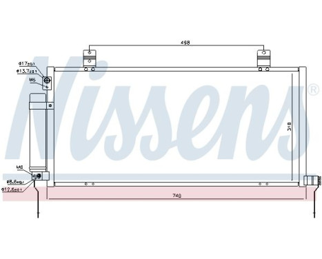 Condenser, air conditioning 940164 Nissens, Image 3