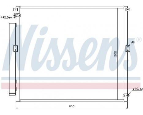 Condenser, air conditioning 940167 Nissens, Image 3