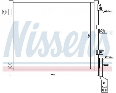 Condenser, air conditioning 940171 Nissens, Image 6