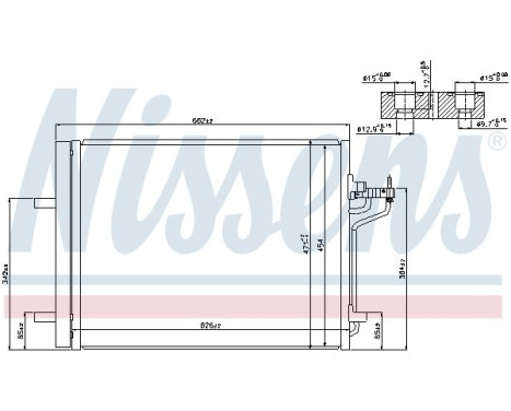 Condenser, air conditioning 940183 Nissens, Image 6