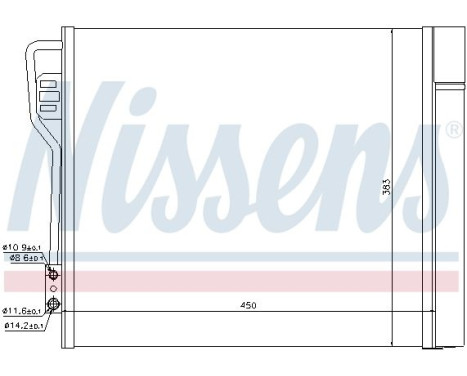 Condenser, air conditioning 940185 Nissens, Image 2