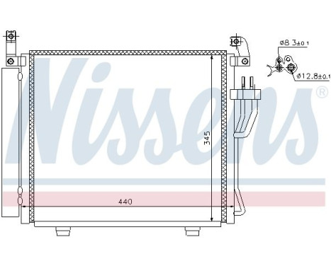Condenser, air conditioning 940206 Nissens, Image 6