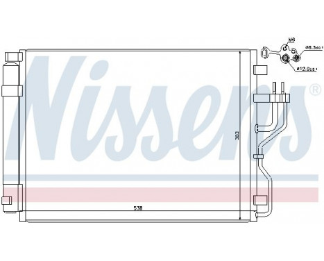 Condenser, air conditioning 940207 Nissens, Image 6