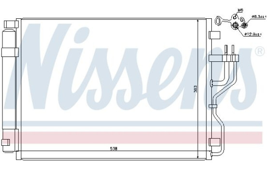 Condenser, air conditioning 940207 Nissens, Image 6