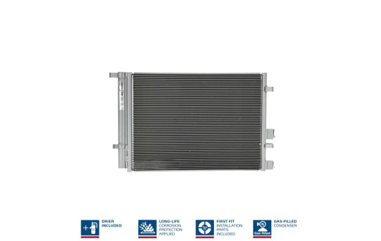 Condenser, air conditioning 940221 Nissens, Image 3