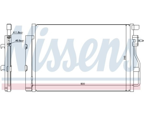 Condenser, air conditioning 940246 Nissens, Image 6