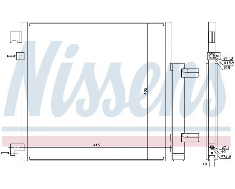 Condenser, air conditioning 940247 Nissens, Image 6