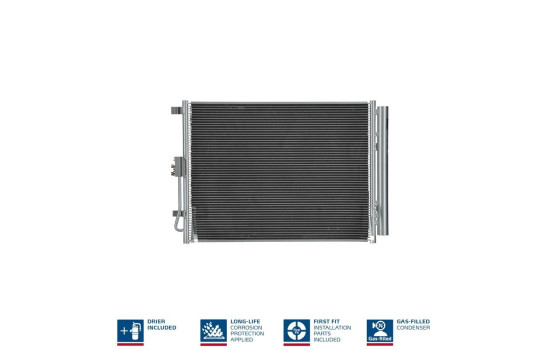 Condenser, air conditioning 940267 Nissens, Image 3
