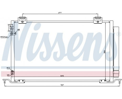 Condenser, air conditioning 940283 Nissens, Image 6