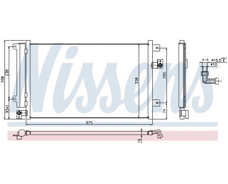 Condenser, air conditioning 940292 Nissens, Image 6