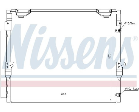 Condenser, air conditioning 940304 Nissens, Image 6