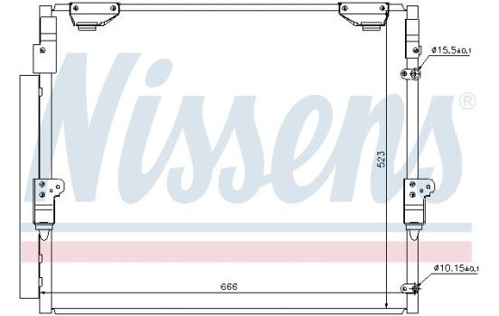Condenser, air conditioning 940304 Nissens, Image 6