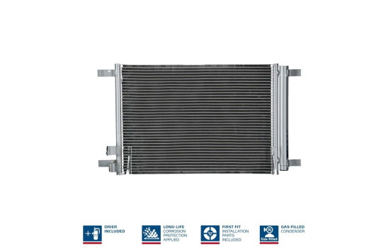 Condenser, air conditioning 940319 Nissens, Image 3