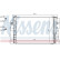 Condenser, air conditioning 940322 Nissens